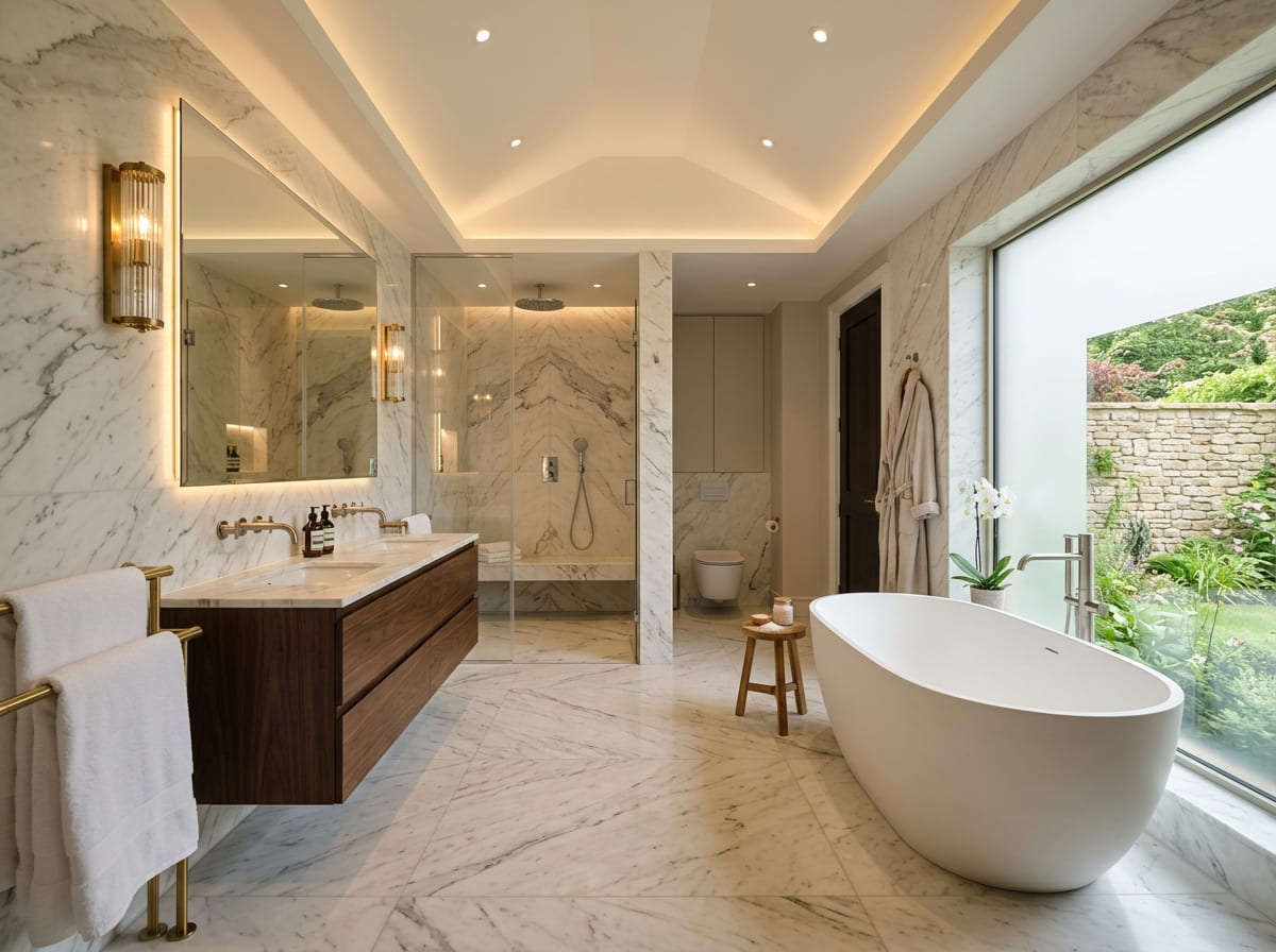 Custom Bathroom Renovation in New Tazewell